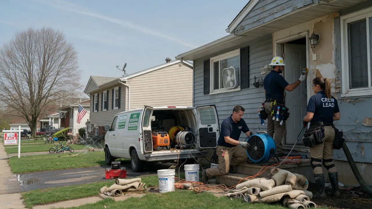 Flood Cleanup in Williston Park, NY near me